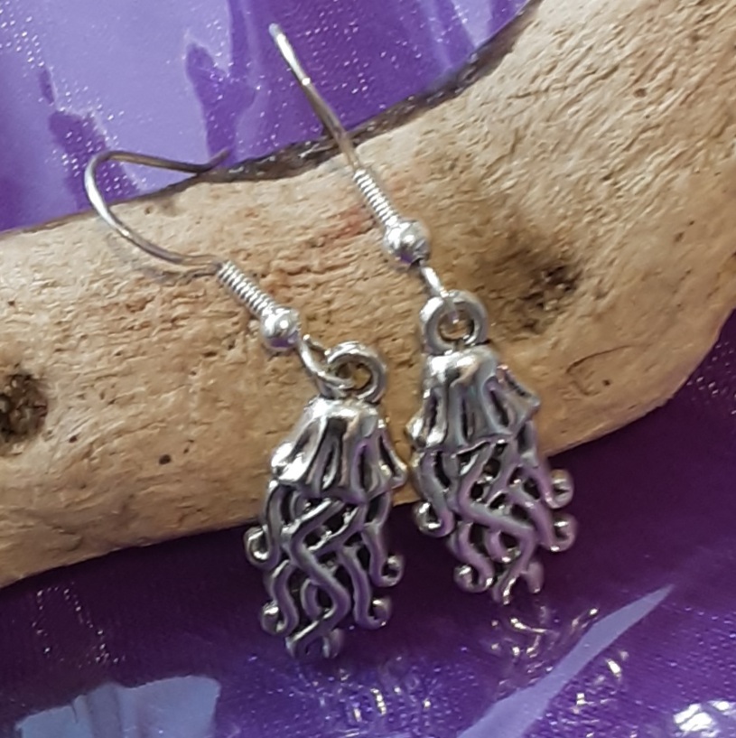 Jellyfish Earrings www.devonmermaid.com