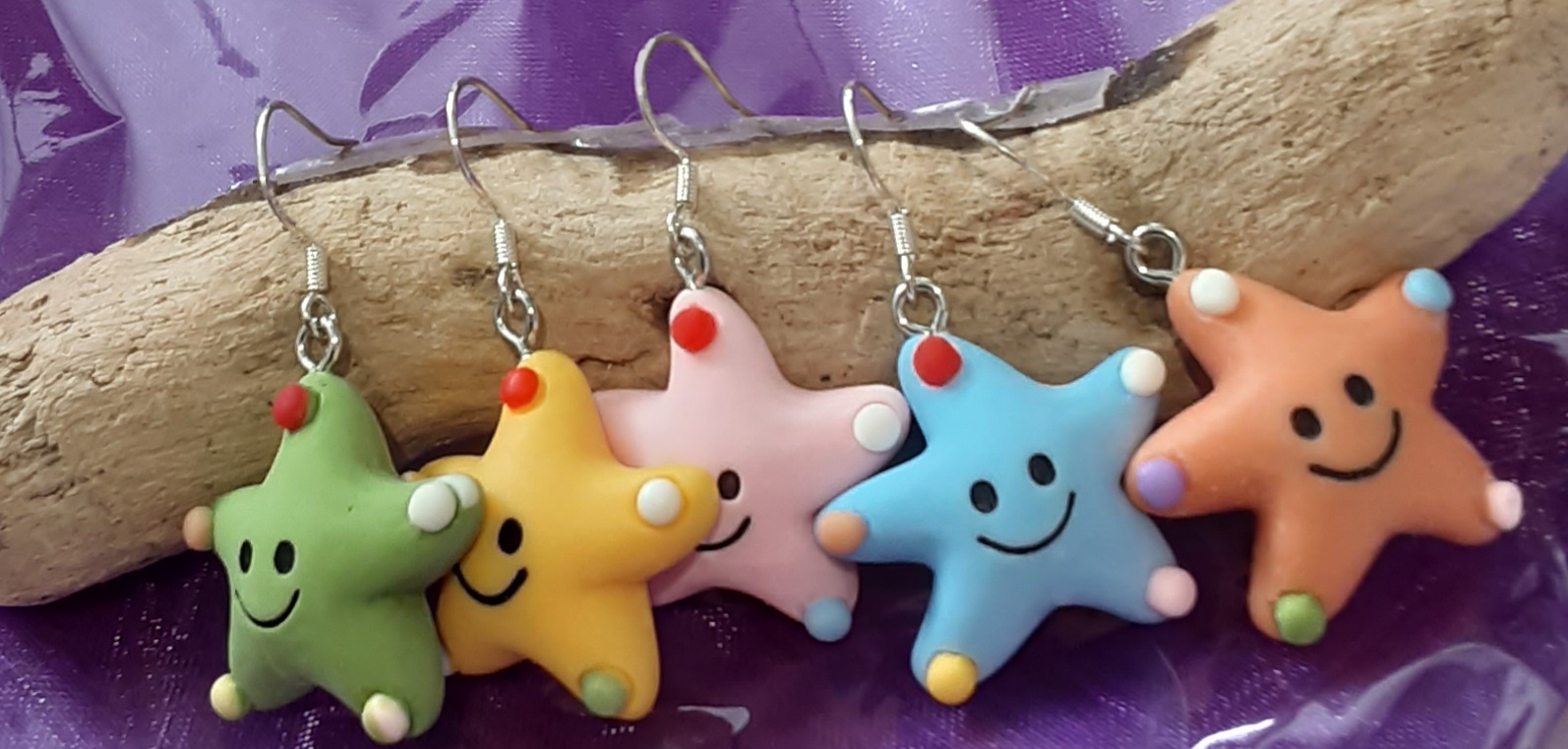 Starfish Earrings www.devonmermaid.com