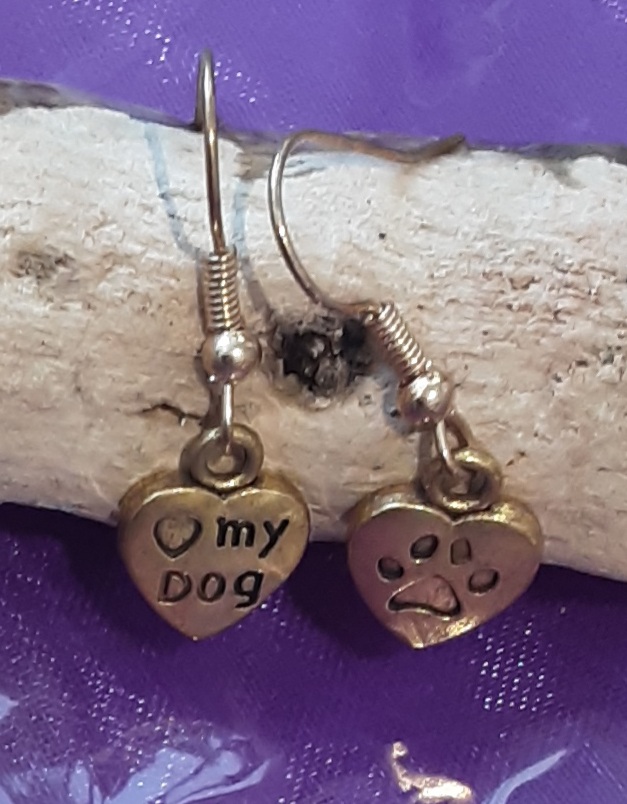 Dog Earrings www.devonmermaid.com