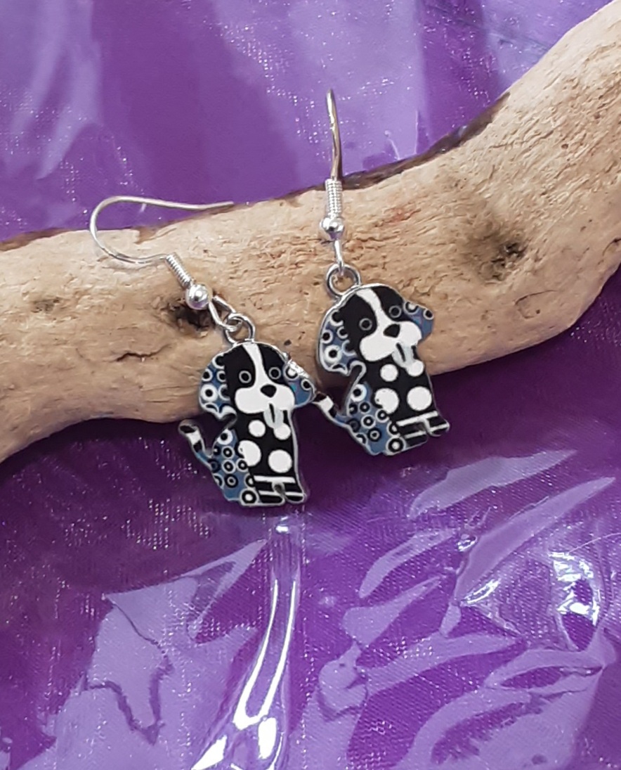 Dog Earrings www.devonmermaid.com