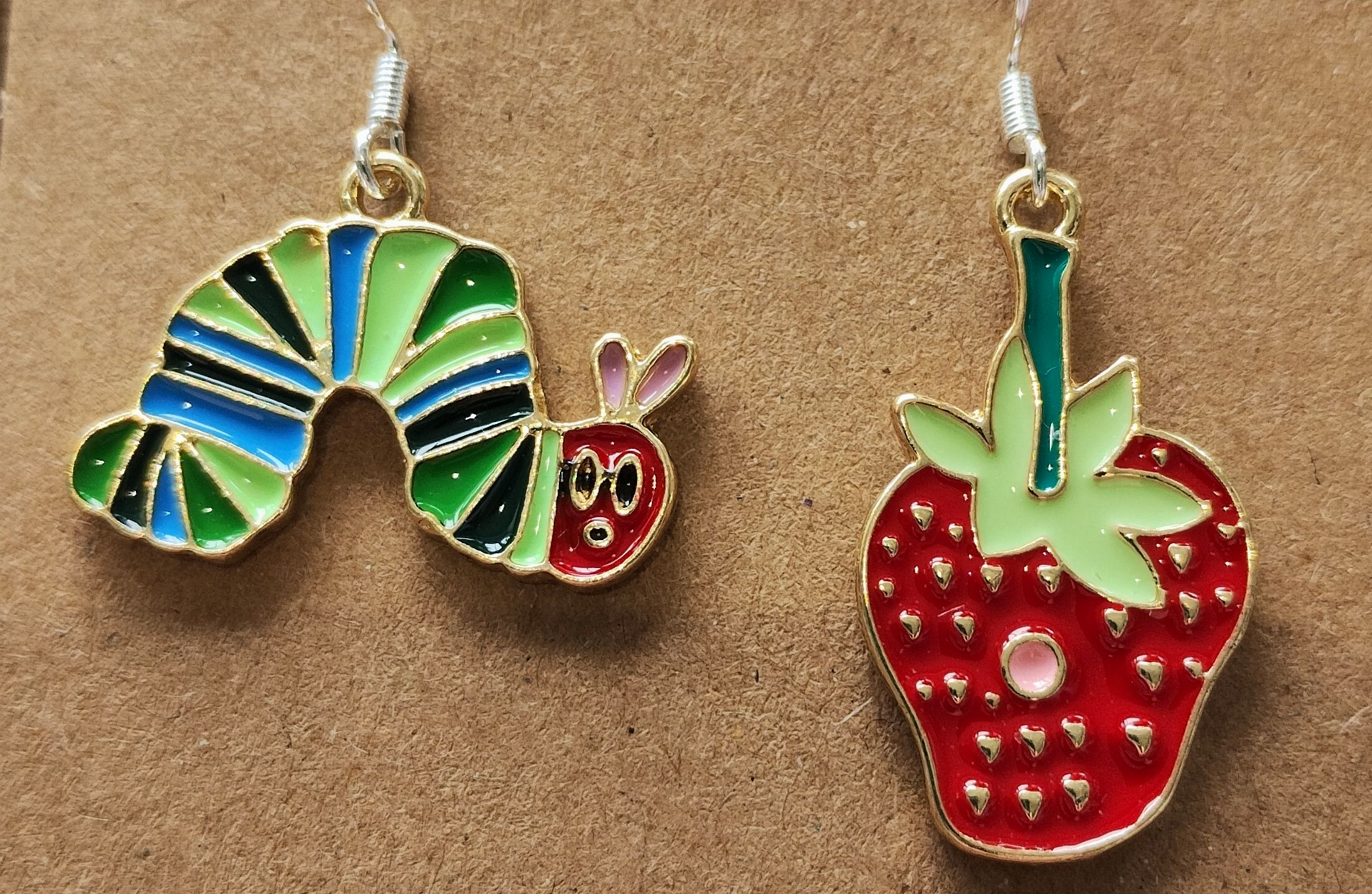 Very Hungry Caterpillar Earrings www.devonmermaid.com