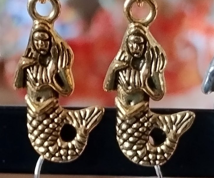 Mermaid Earrings www.devonmermaid.com
