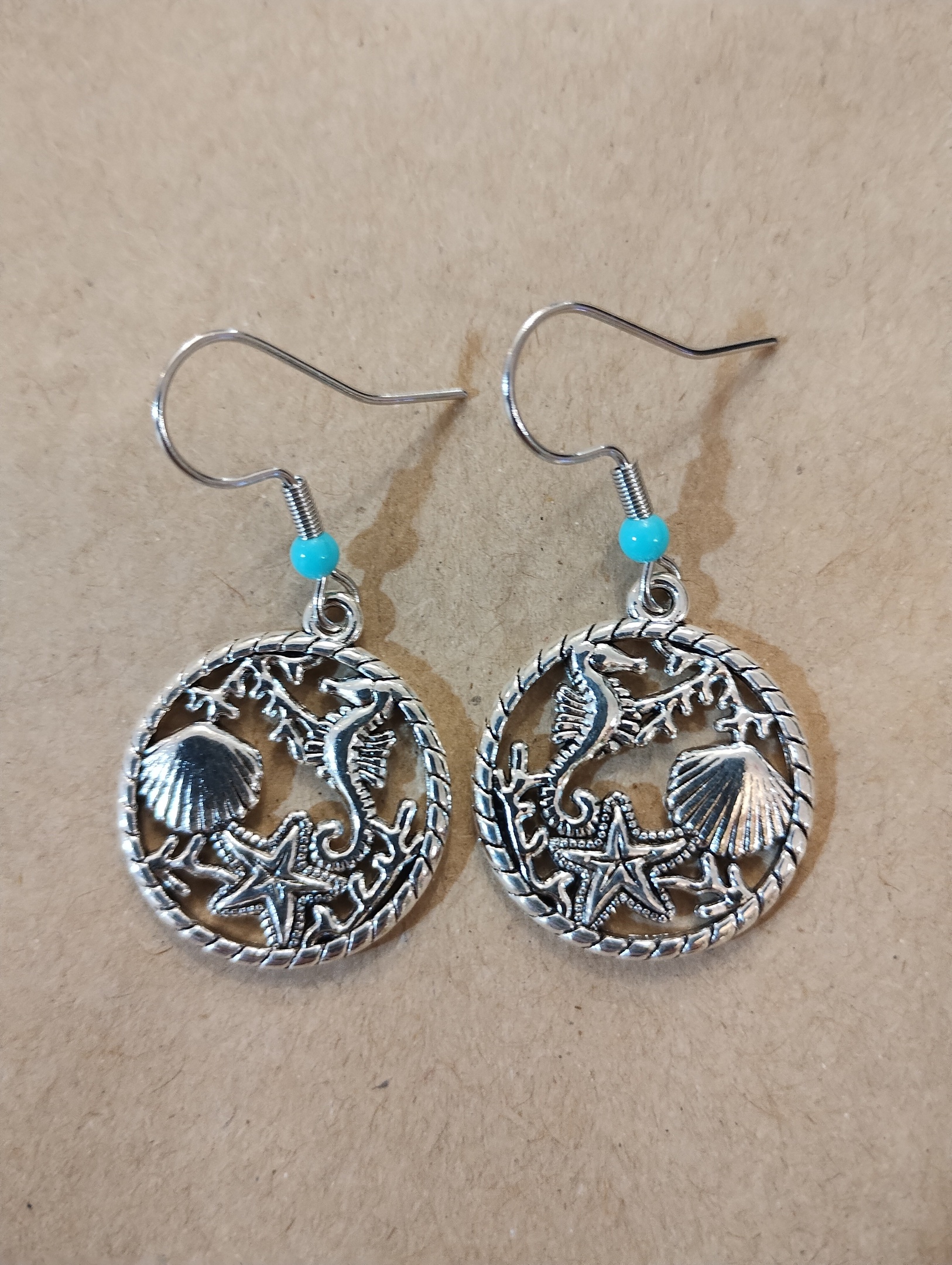 Sea Earrings www.devonmermaid.com