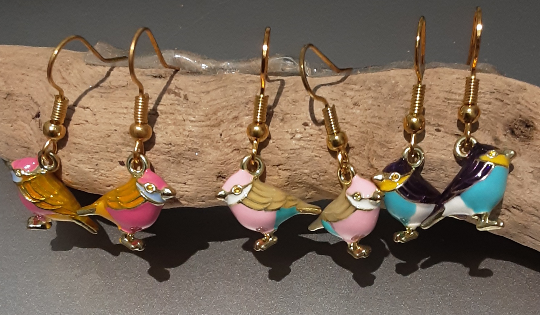 Bird Earrings www.devonmermaid.com