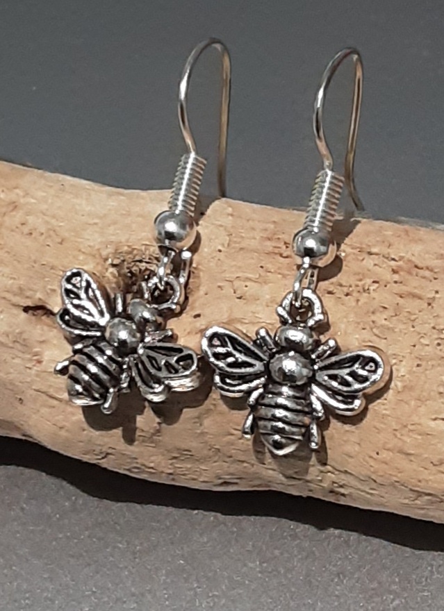 Bee Earrings www.devonmermaid.com
