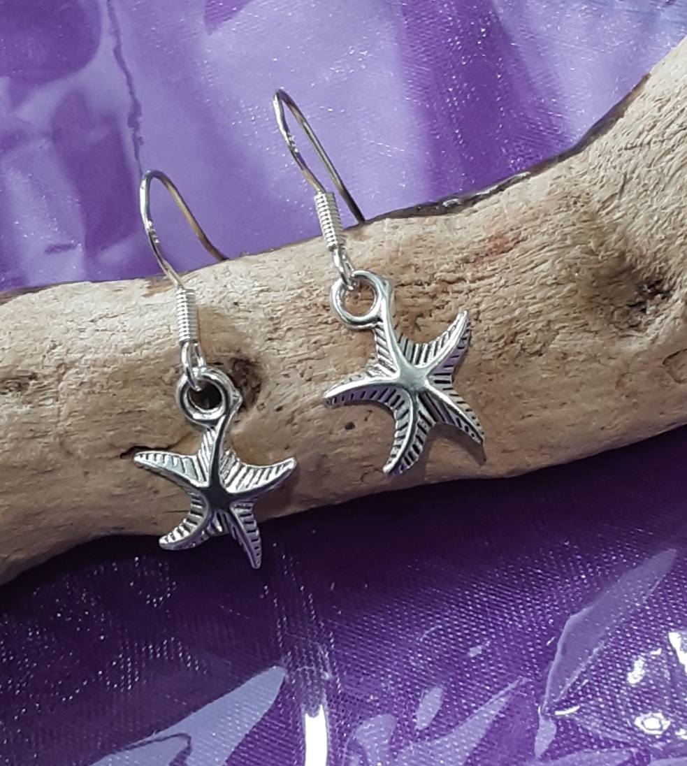 Starfish Earrings www.devonmermaid.com