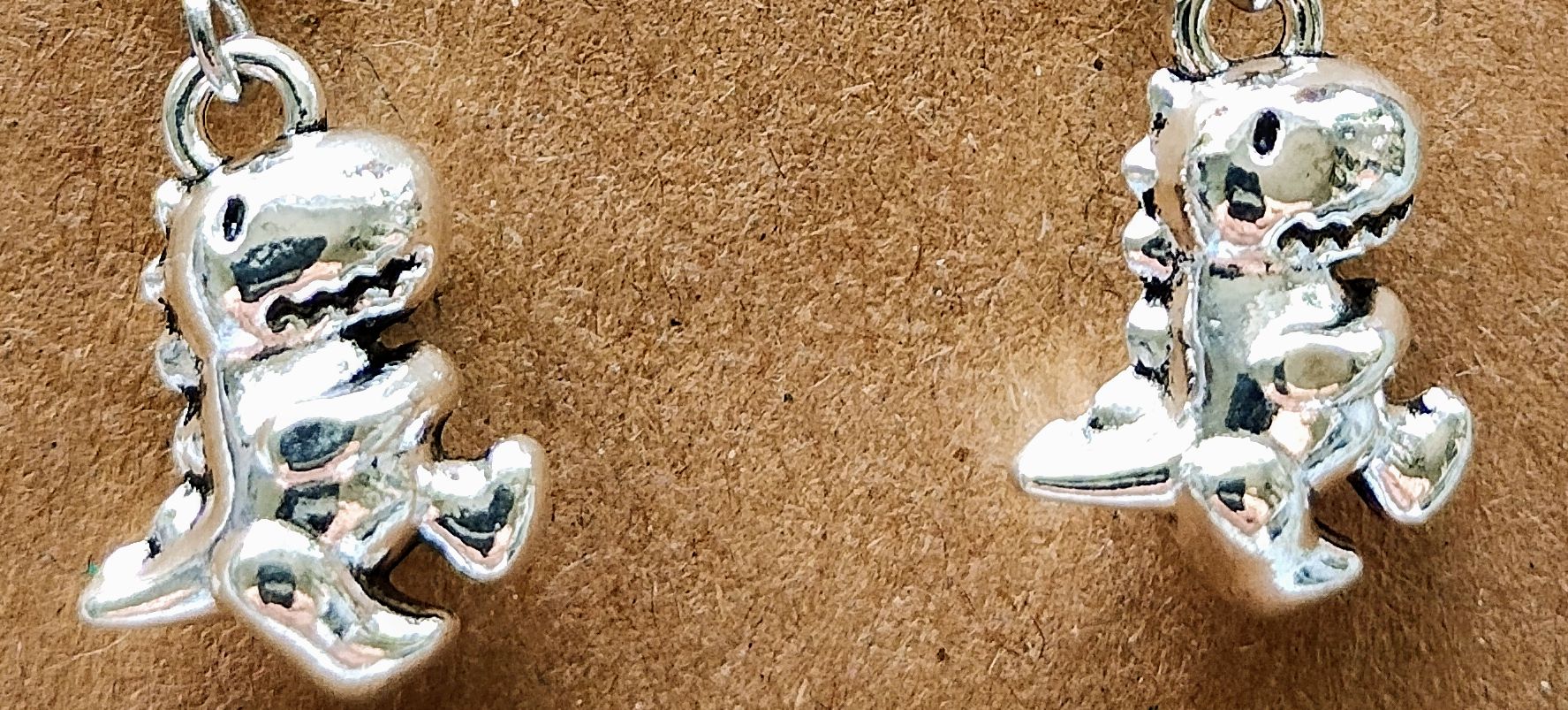 Dinosaur Earrings www.devonmermaid.com