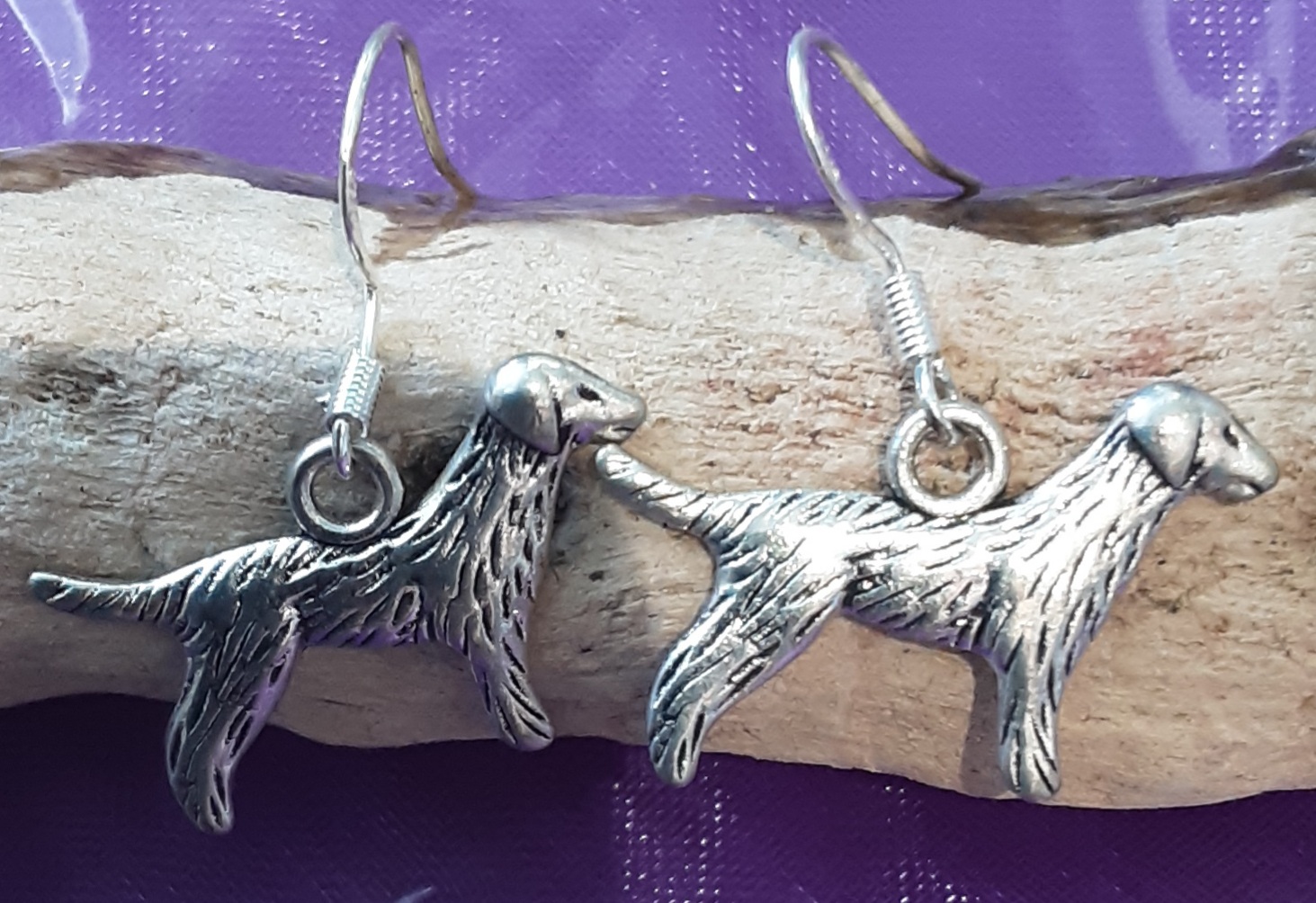 Dog Earrings www.devonmermaid.com