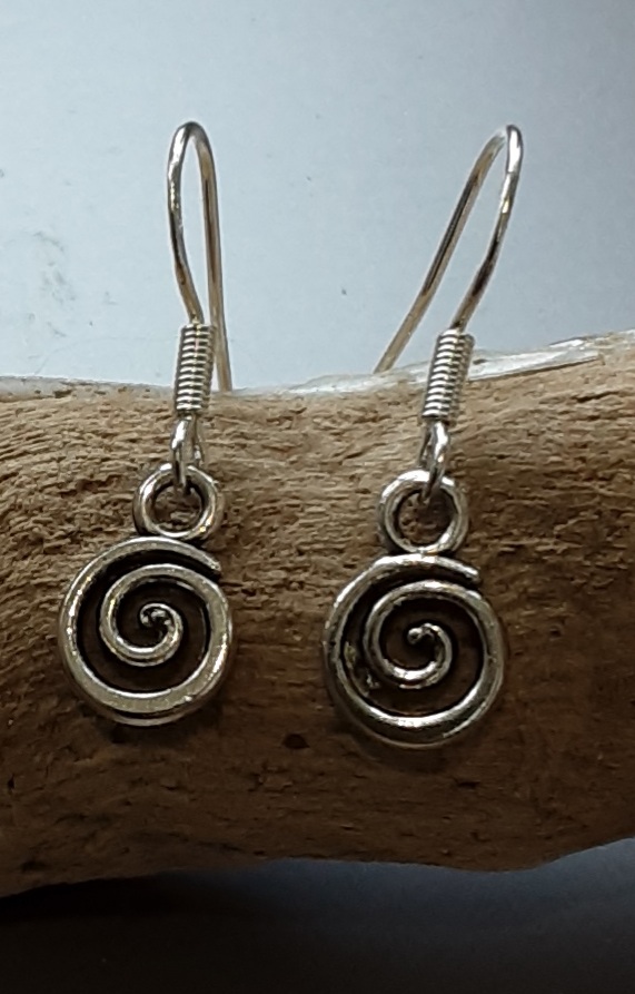 Vortex Spiral Earrings www.devonmermaid.com