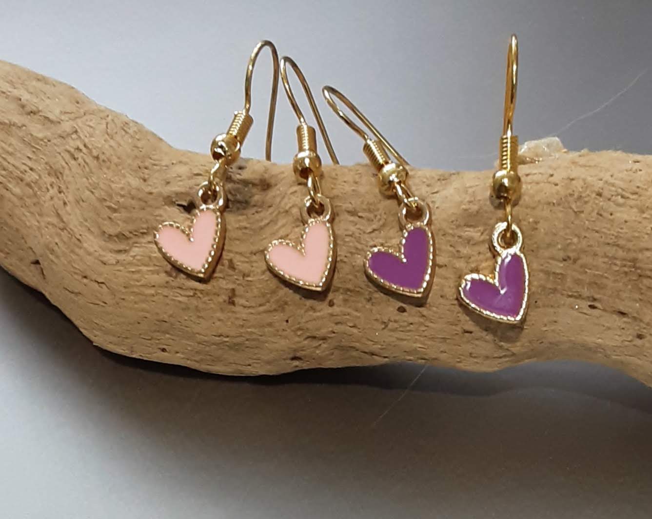 Heart Earrings www.devonmermaid.com