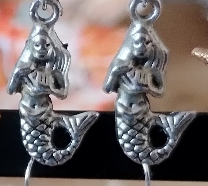 Mermaid Earrings www.devonmermaid.com