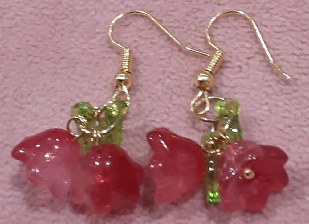 Flower Earrings www.devonmermaid.com
