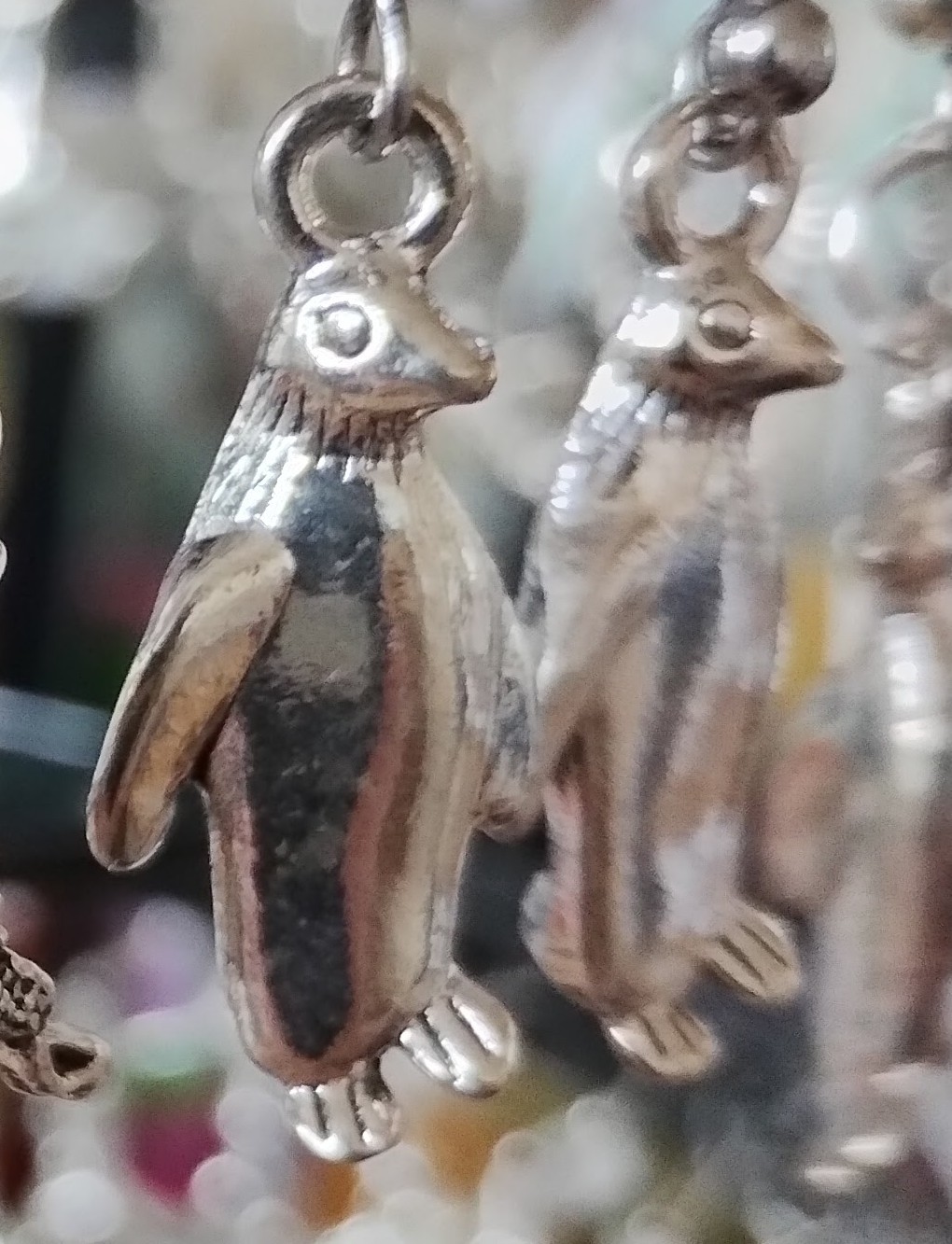 Penguin Earrings www.devonmermaid.com