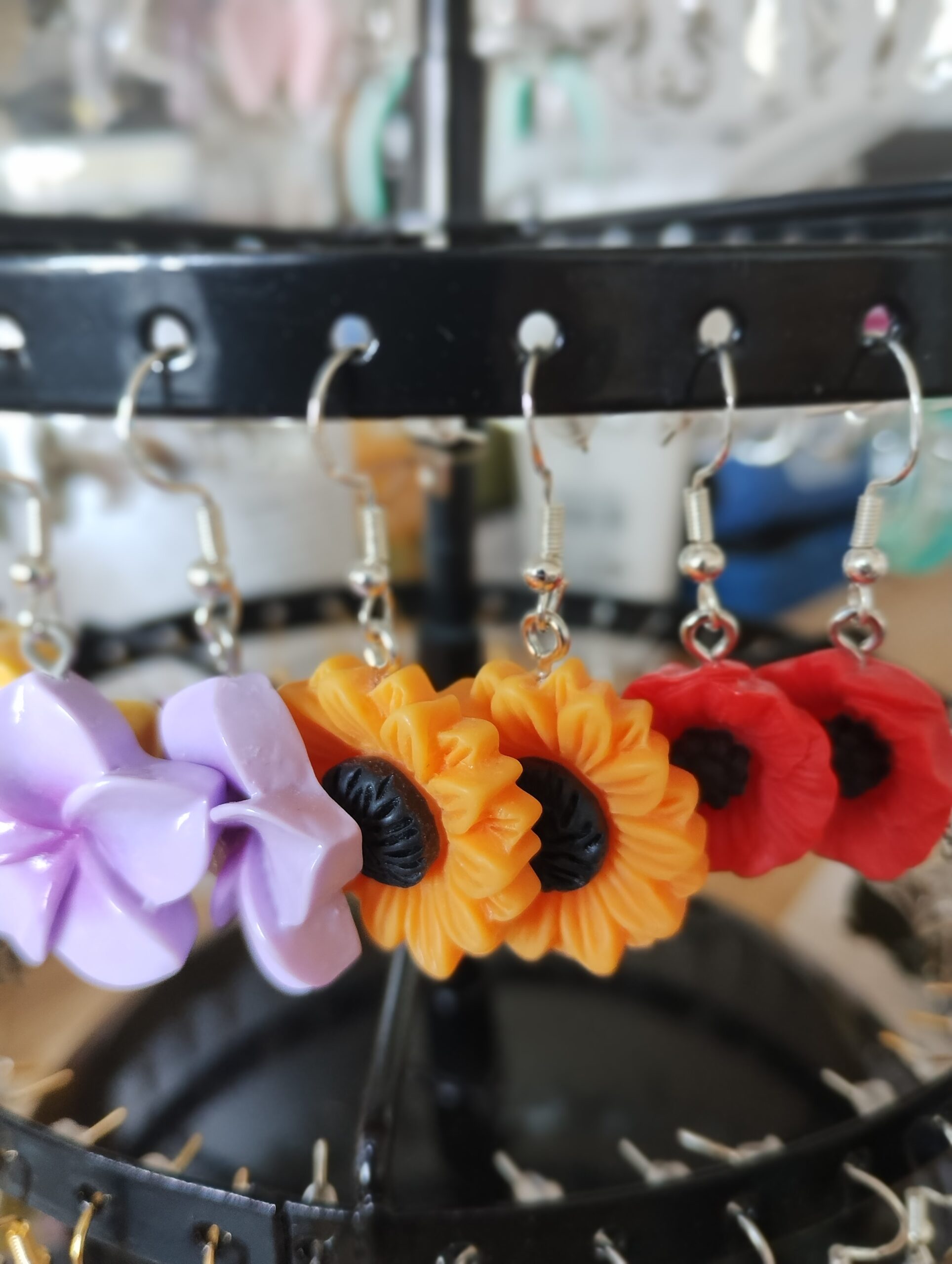 Sunflower Earrings www.devonmermaid.com