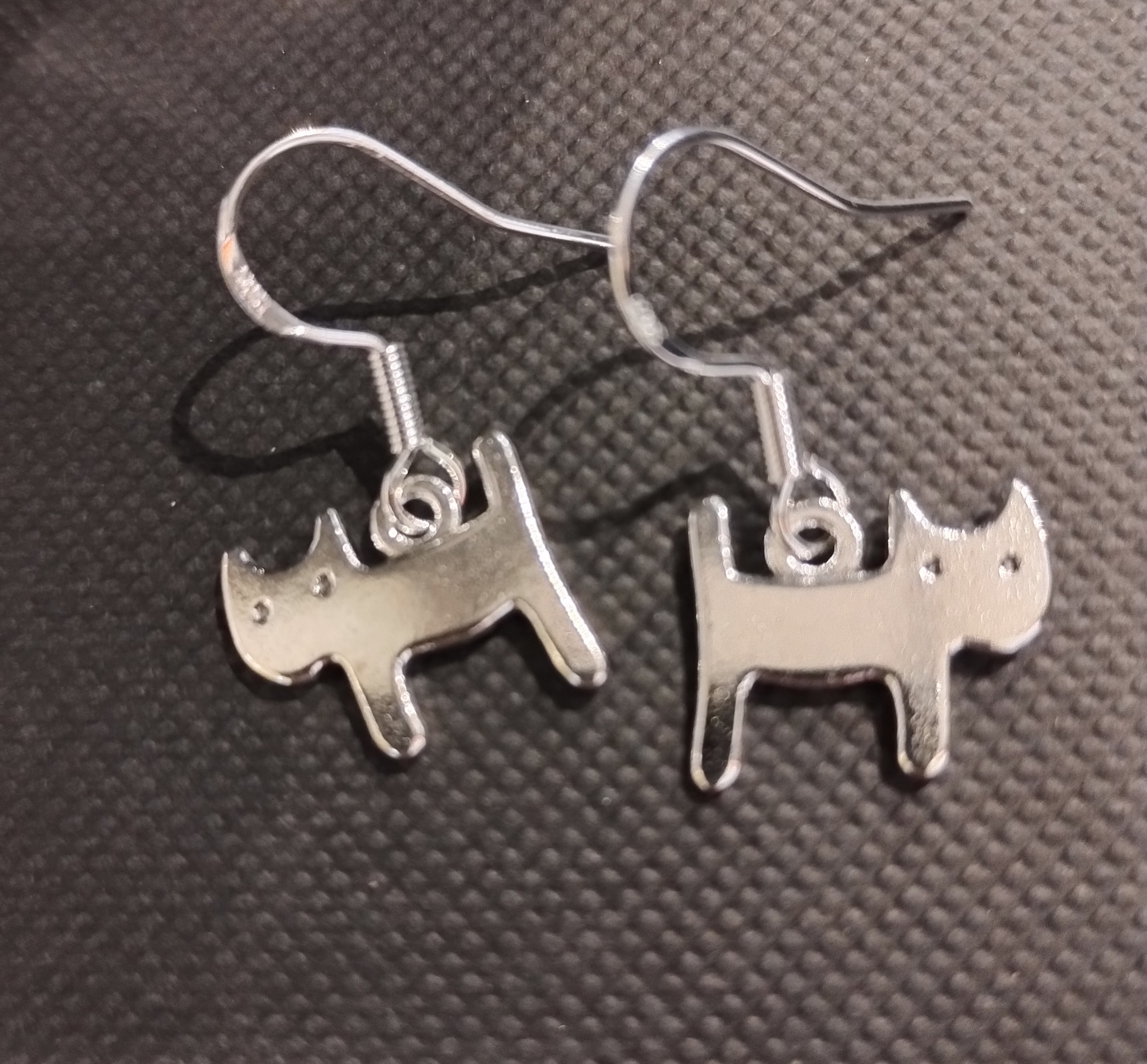 Cat Earrings www.devonmermaid.com