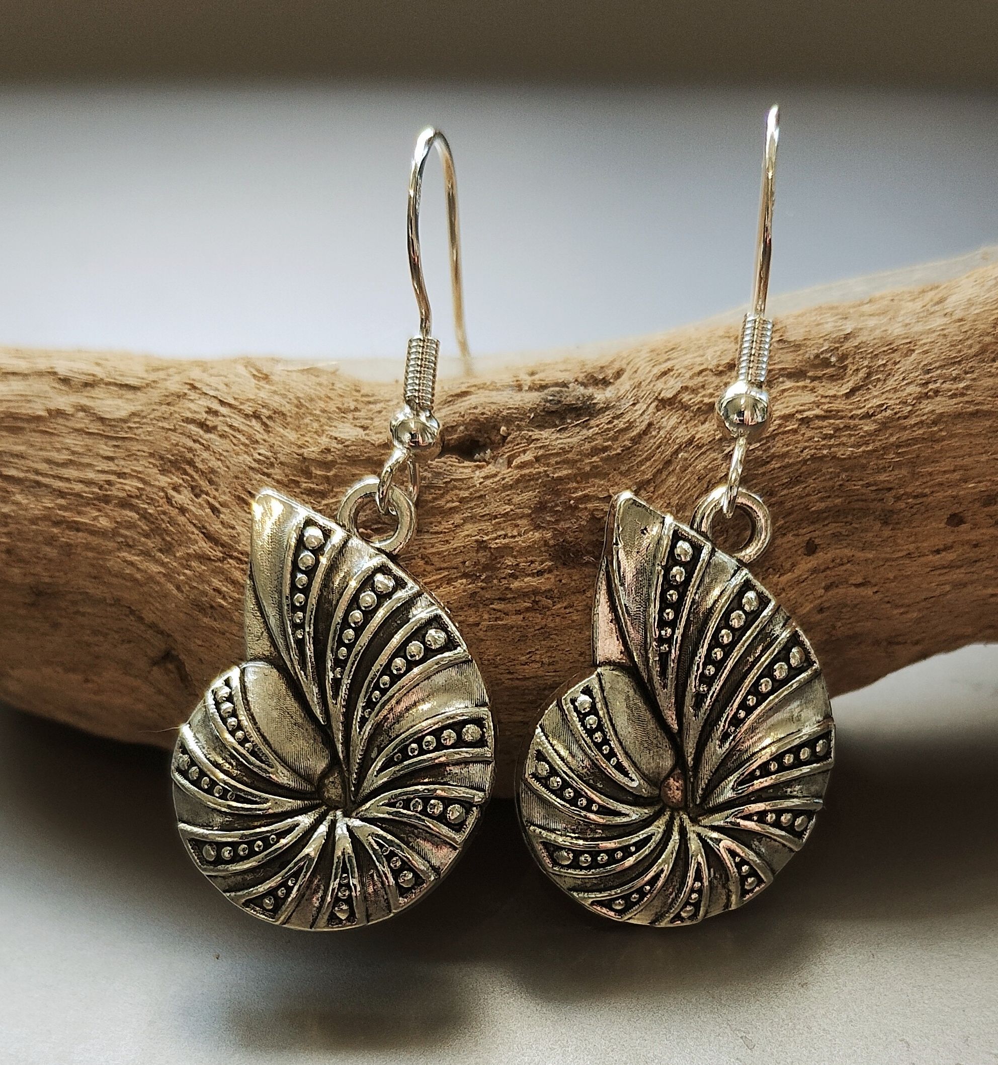 Nautilus Earrings www.devonmermaid.com