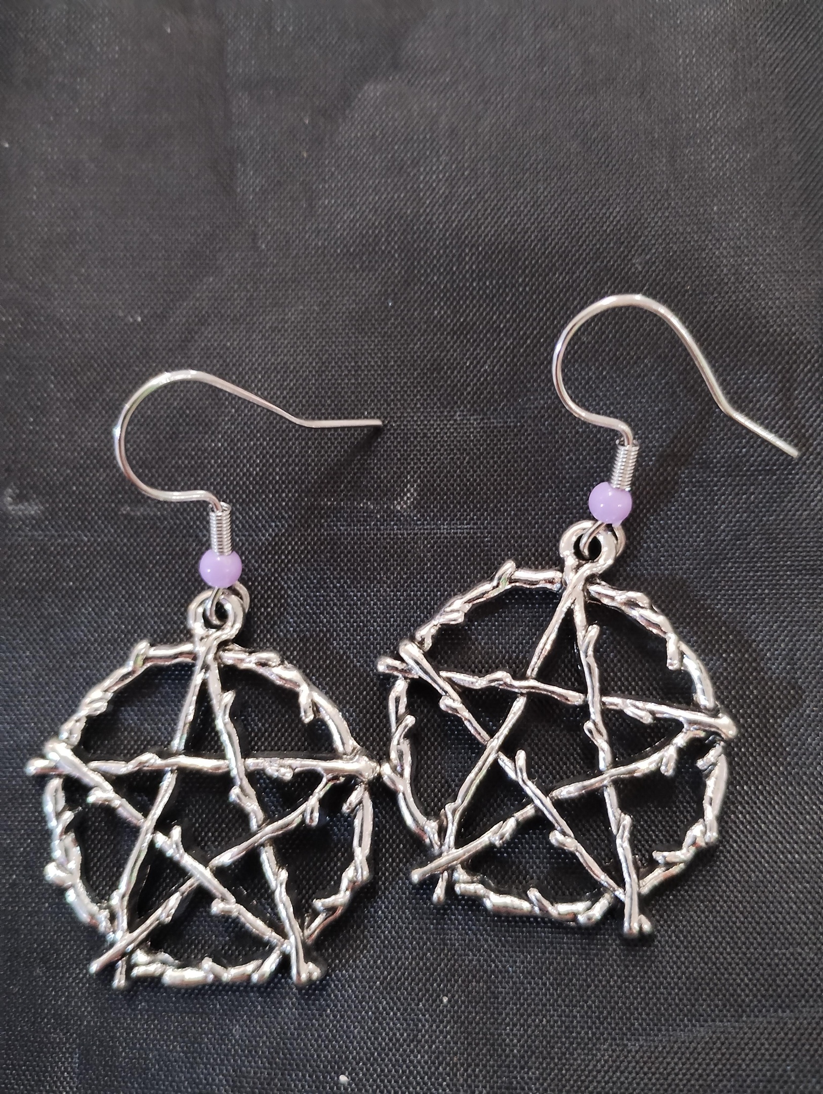 Pentagram Witch Earrings www.devonmermaid.com