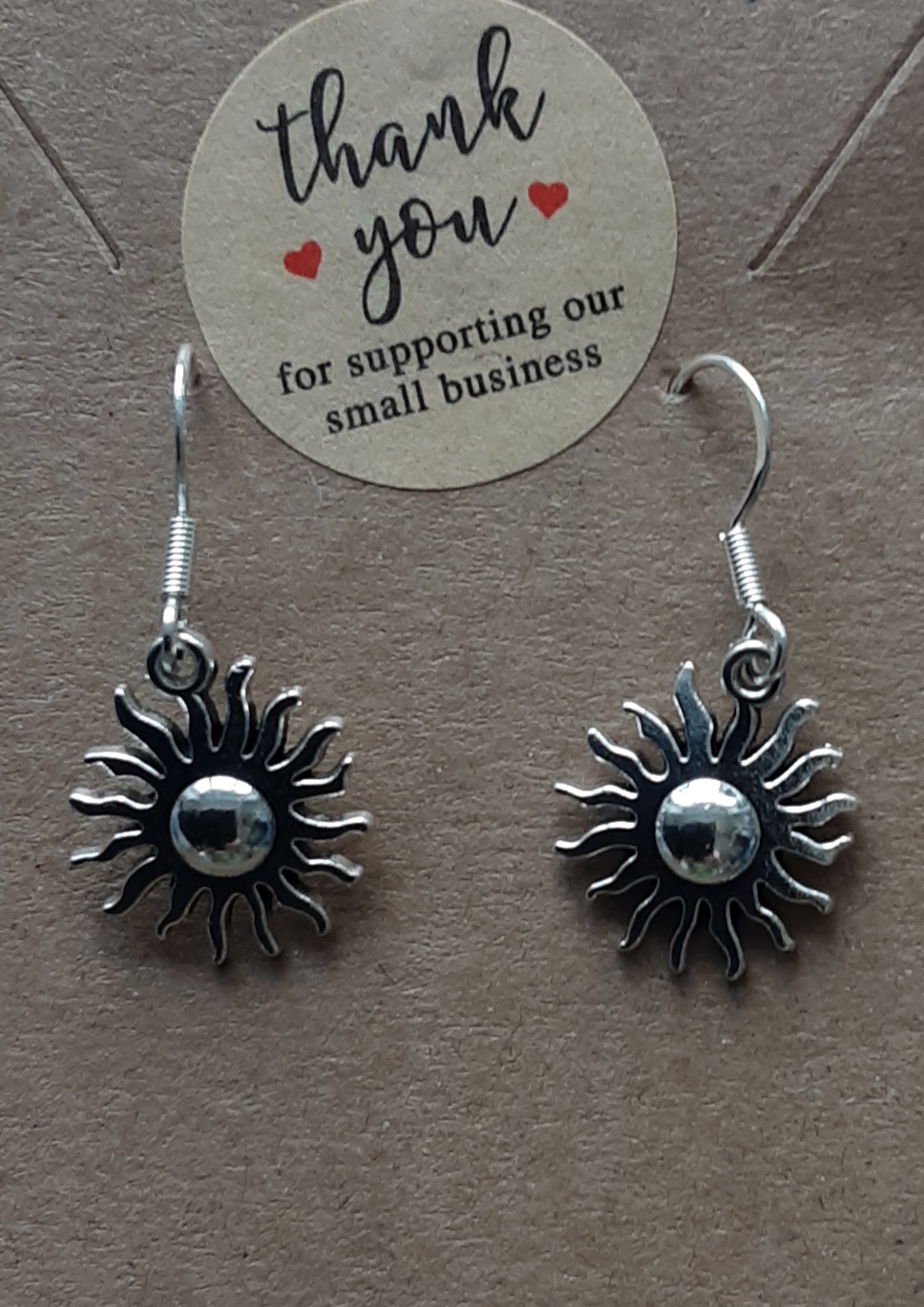 Sun Earrings www.devonmermaid.com