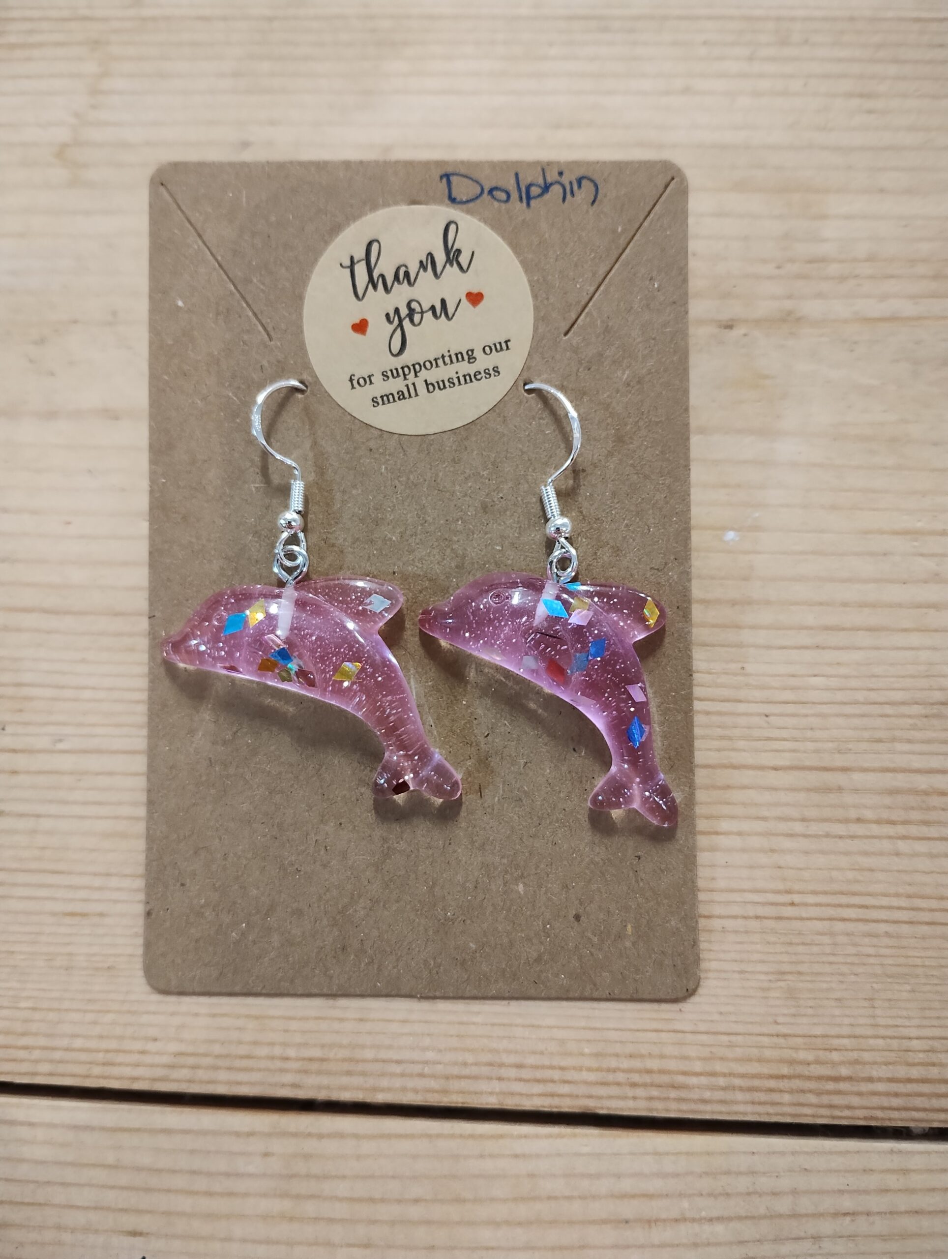 Dolphin Earrings www.devonmermaid.com